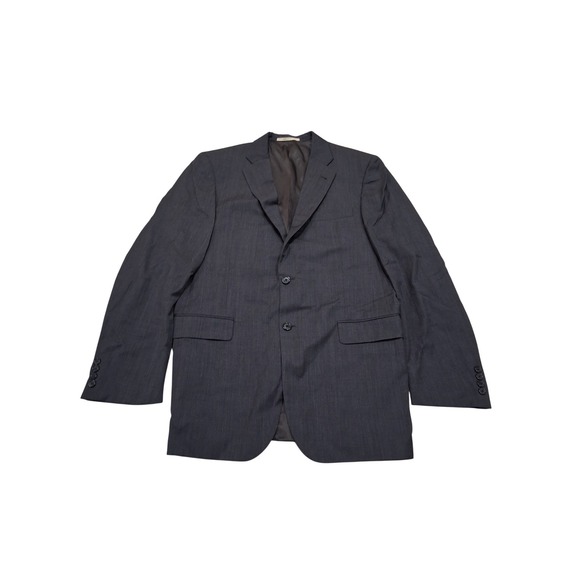Other - Burberry Mens Charcoal Grey Two Button Blazer Sport Coat 42R‎
